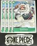 4 x One Piece OP12-024 C Gyukimaru - ENG - Regular - Playset - NM/M