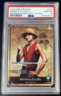 PSA 10 One Piece P-047 P - Monkey.D.Luffy - EN - Premium Collection Live Action