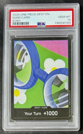PSA 10 One Piece Don Card Coby Alt Art - ENG - Foil - DP-07 - Graded