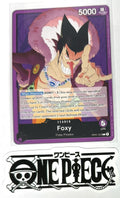 One Piece OP07-059 L Foxy - Leader - English - TCG - NM/M