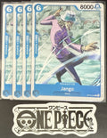 4 x One Piece OP12-045 C Jango - ENG - Regular - Playset - NM/M
