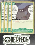 4x One Piece OP10-040 C The Weak Do Not...- EN - Regular - Playset - TCG - NM/M