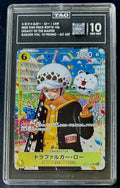 TAG 10 One Piece OP12-106 UC - Trafalgar Law - Alt Art - JP - Gakuen Vol.10