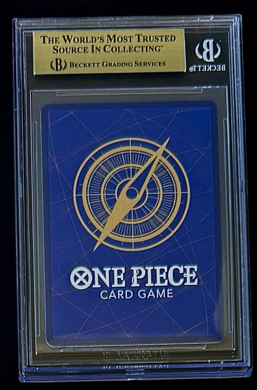 BGS 9.5 One Piece OP10-090 R* - Franky - Alt Art - EN - Royal Blood - Foil