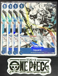 4x One Piece ST22-007 C* Squard Parallel Art - ENG - Foil - Playset - TCG - NM/M
