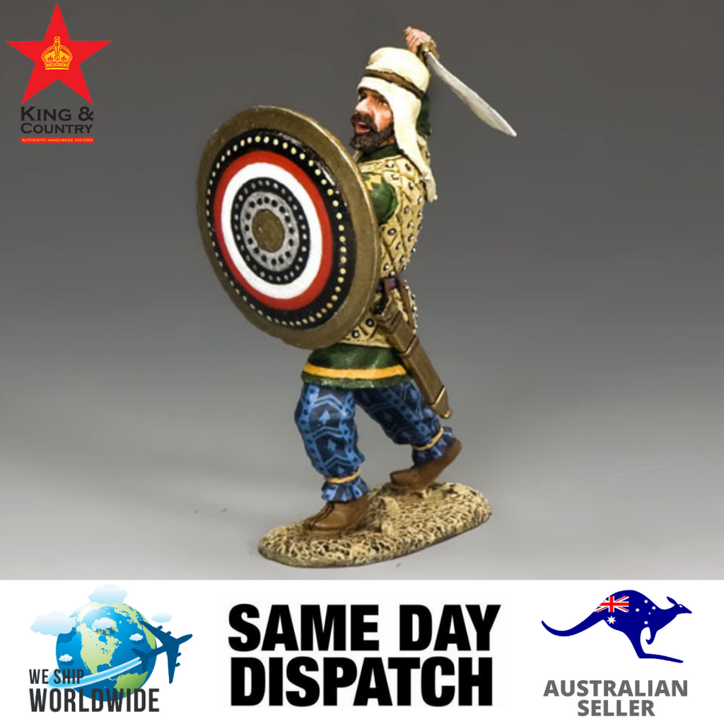 King & Country AG025 Persian Fighting Swordswan MIB