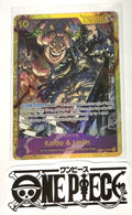 One Piece OP08-119 SEC Kaido & Linlin - Foil - English - TCG - NM/M