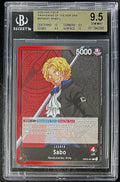 BGS 9.5 One Piece OP05-001 L Sabo - English - Awakening of the New Era - Graded