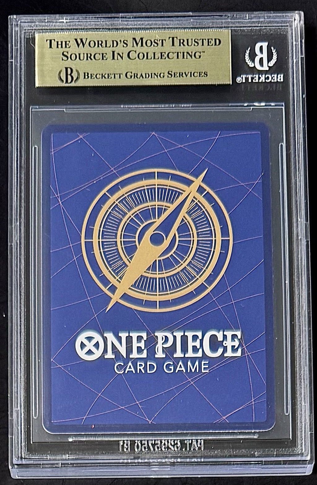 BGS 9.5 One Piece OP02-099 SR Sakazuki - English - Paramount War - Graded