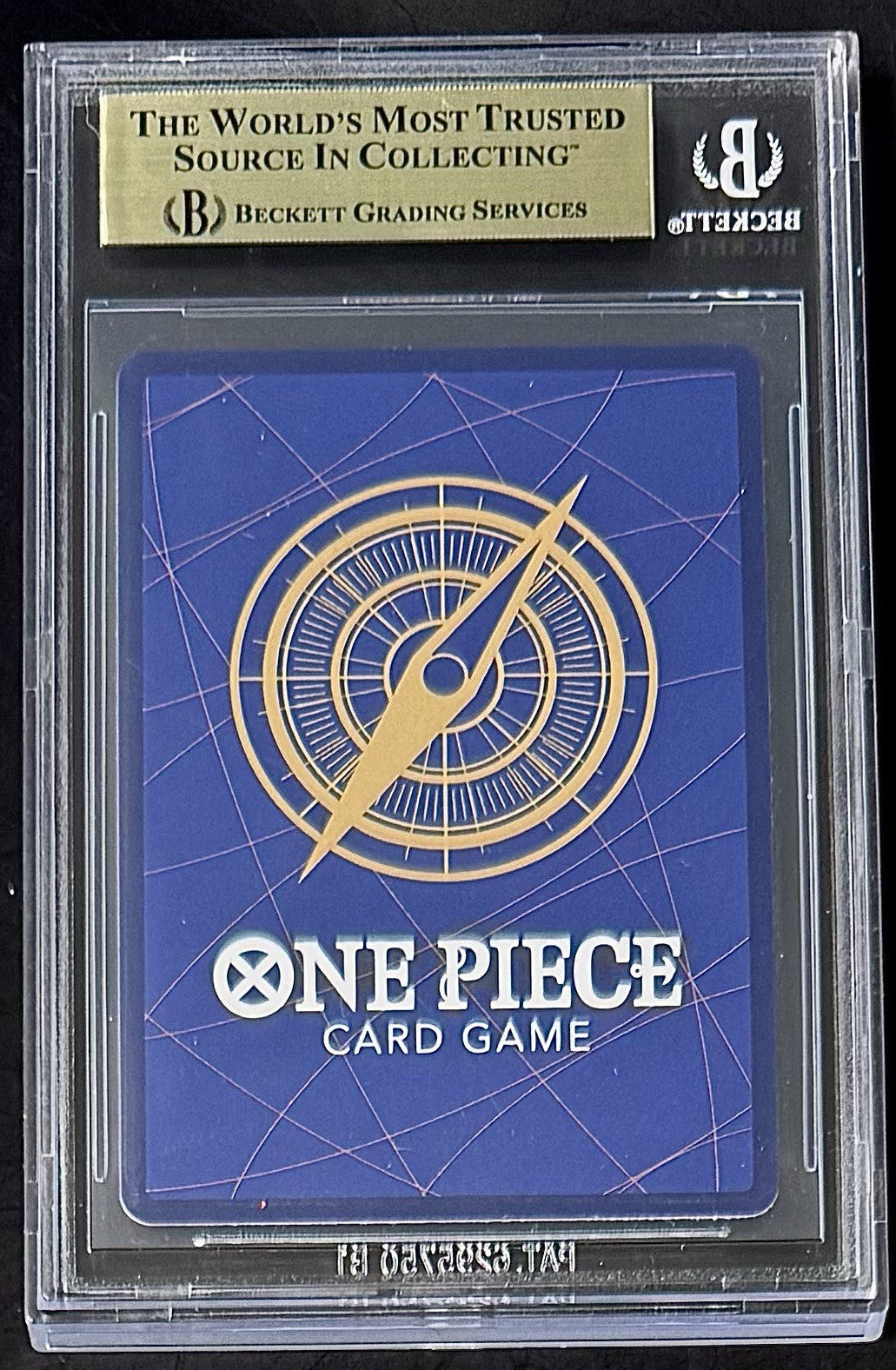 BGS 9.5 One Piece OP02-099 SR Sakazuki - English - Paramount War - Graded