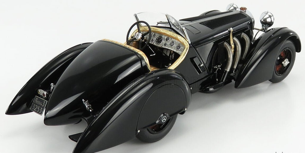 CMC S-017 Mercedes-Benz SSK Trossi 1932 “Black Prince” (Memorial Edition)  1:18