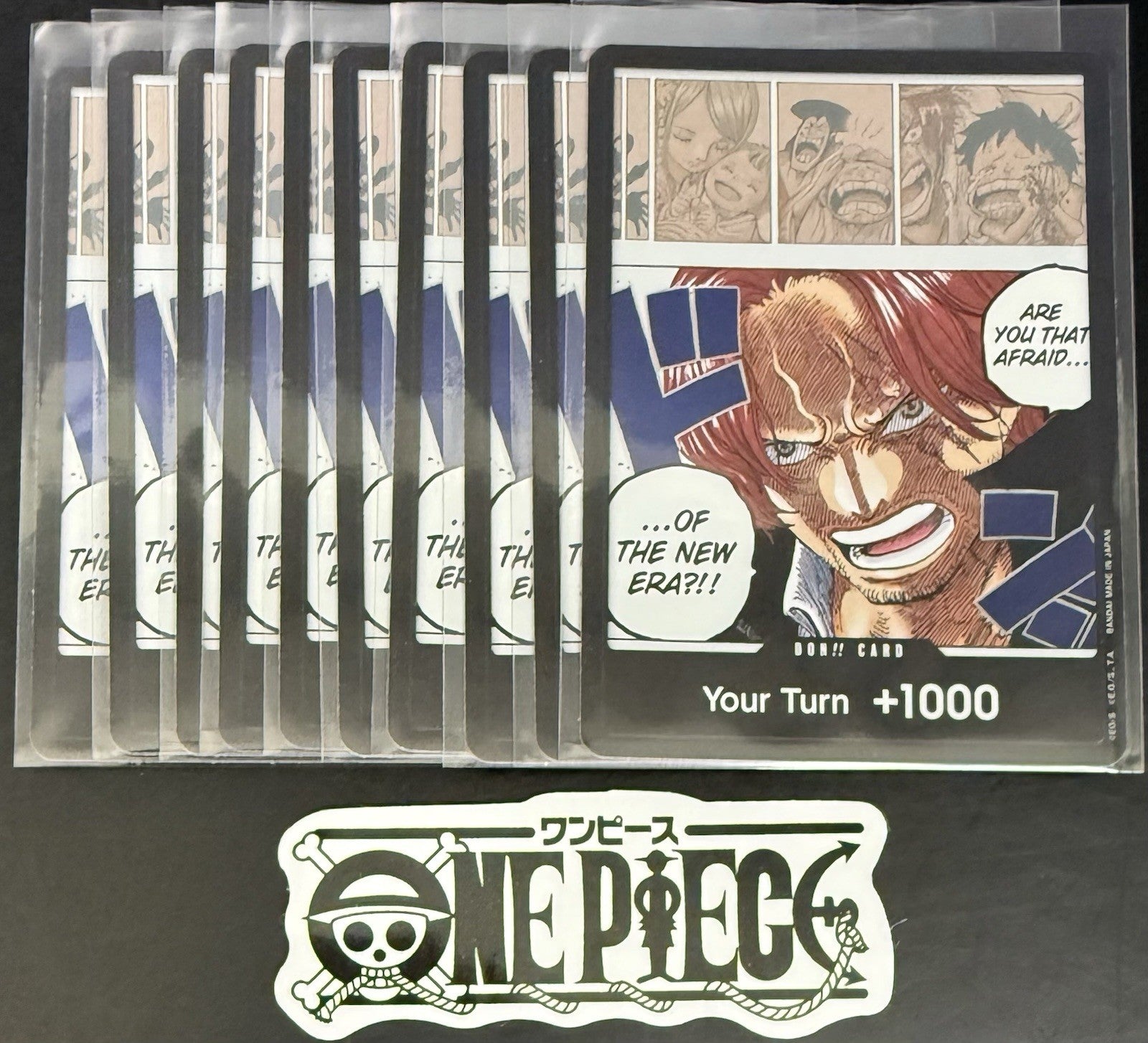 10 x One Piece OP09 Don Cards - ENG - Foil - Playset - TCG - NM/M