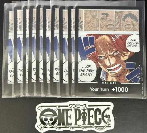 10 x One Piece OP09 Don Cards - ENG - Foil - Playset - TCG - NM/M