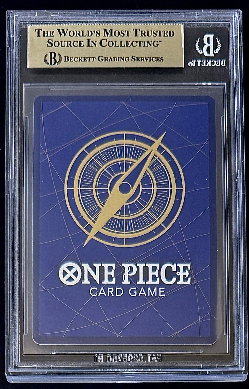 BGS 9.5 One Piece OP01-052 UC* Raizo Full Art Foil  - English - PRB01 - Graded