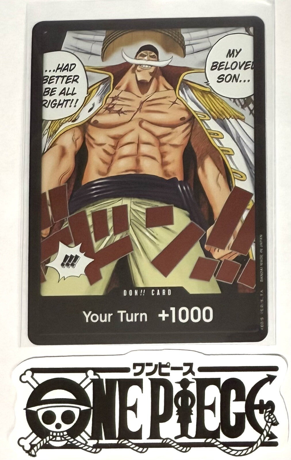 One Piece OP08 Don Card - Foil - English - TCG - NM/M