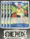 4 x One Piece OP03-048 UC Nojiko - English - PRB02 Foil - Playset - NM/M