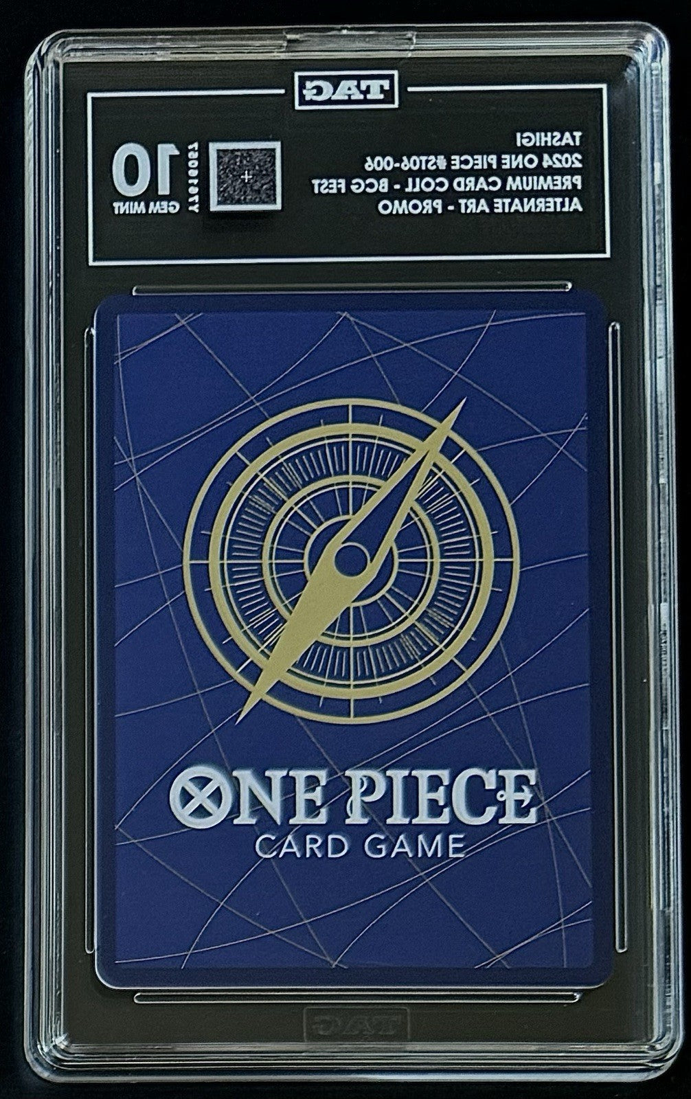 TAG 10 One Piece ST06-006 C Tashigi - ENG - Foil - 23-24 Collection - Graded