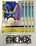 4x One Piece OP09-110 C Pierre - English - Playset - Regular - TCG - NM/M