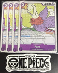 4x One Piece OP15-070 C - Fuza - EN - Regular - Play Set - TCG - NM/M