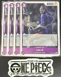 4x One Piece OP14-075 C Lao.G - ENG - Regular - Playset - NM/M
