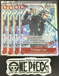 4 x One Piece PRB02-002 SR - Trafalgar Law - EN - Foil - Play Set - NM/M