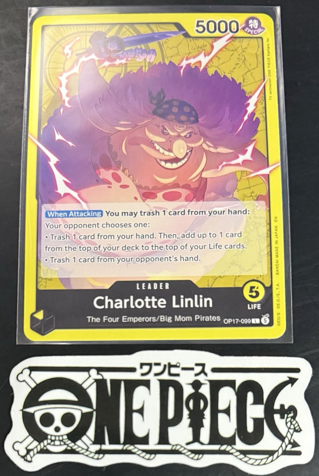 One Piece OP17-099 L - Charlotte Linlin - EN - Regular - TCG - NM/M