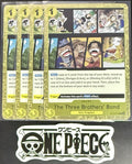 4 x One Piece ST13-019 C Three Brothers - English - PRB02 Foil - Playset - NM/M