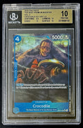 BGS 10 One Piece OP07-040 UC* Crocodile - Alt Art - EN - Foil - PRB02 - Graded