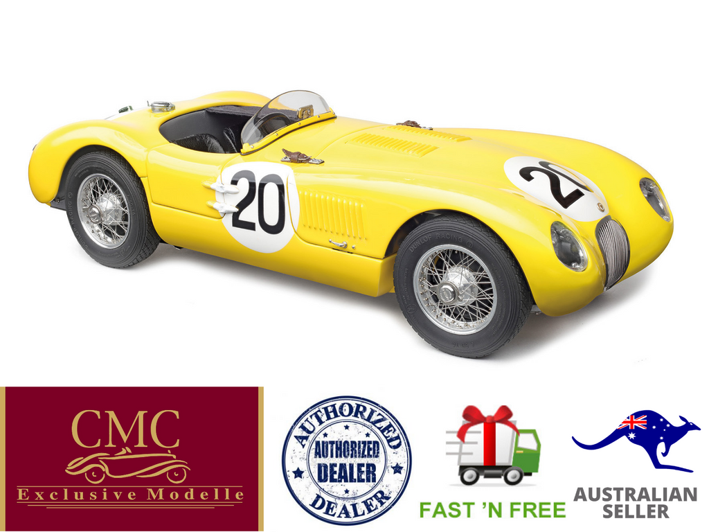 CMC M-194 Jaguar C Type, 24H France, 1953, 1:18, LE 1,000