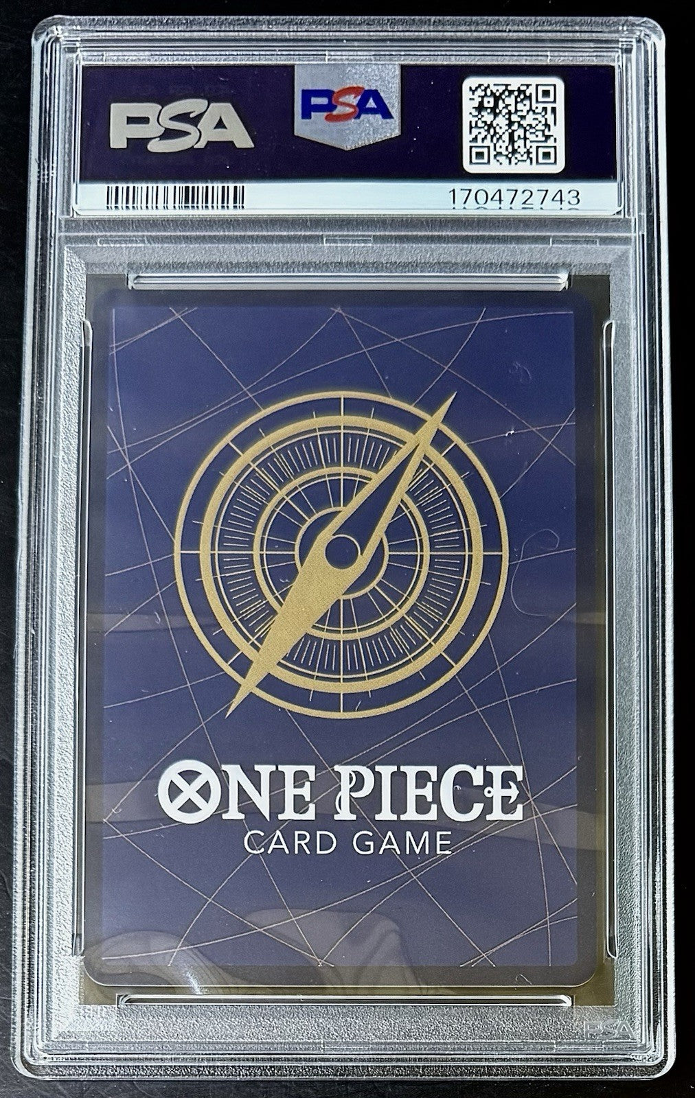 PSA 10 One Piece OP07-109 SR - Monkey.D.Luffy - EN - Foil-Illustration Box Vol.3