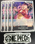 4x One Piece OP15-082 C - Charlotte Lola - EN - Regular - Play Set - TCG - NM/M