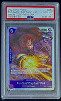 PSA 10 One Piece OP05-074 SR Eustass "Captain" Kid - EN - Awakening New Era
