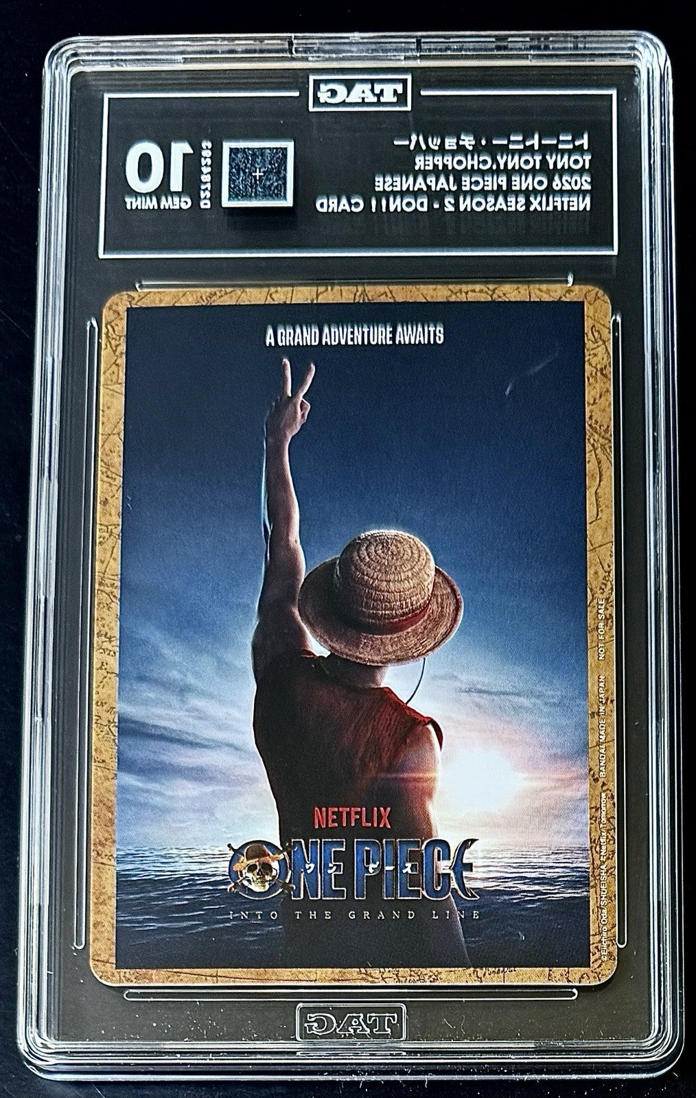 TAG 10 One Piece Netflix Season 2 Tony Tony.Chopper - Don Card - JP - Promo