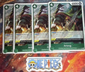 4x One Piece OP06-023 R Arlong - Foil - English - Playset - TCG - NM/M