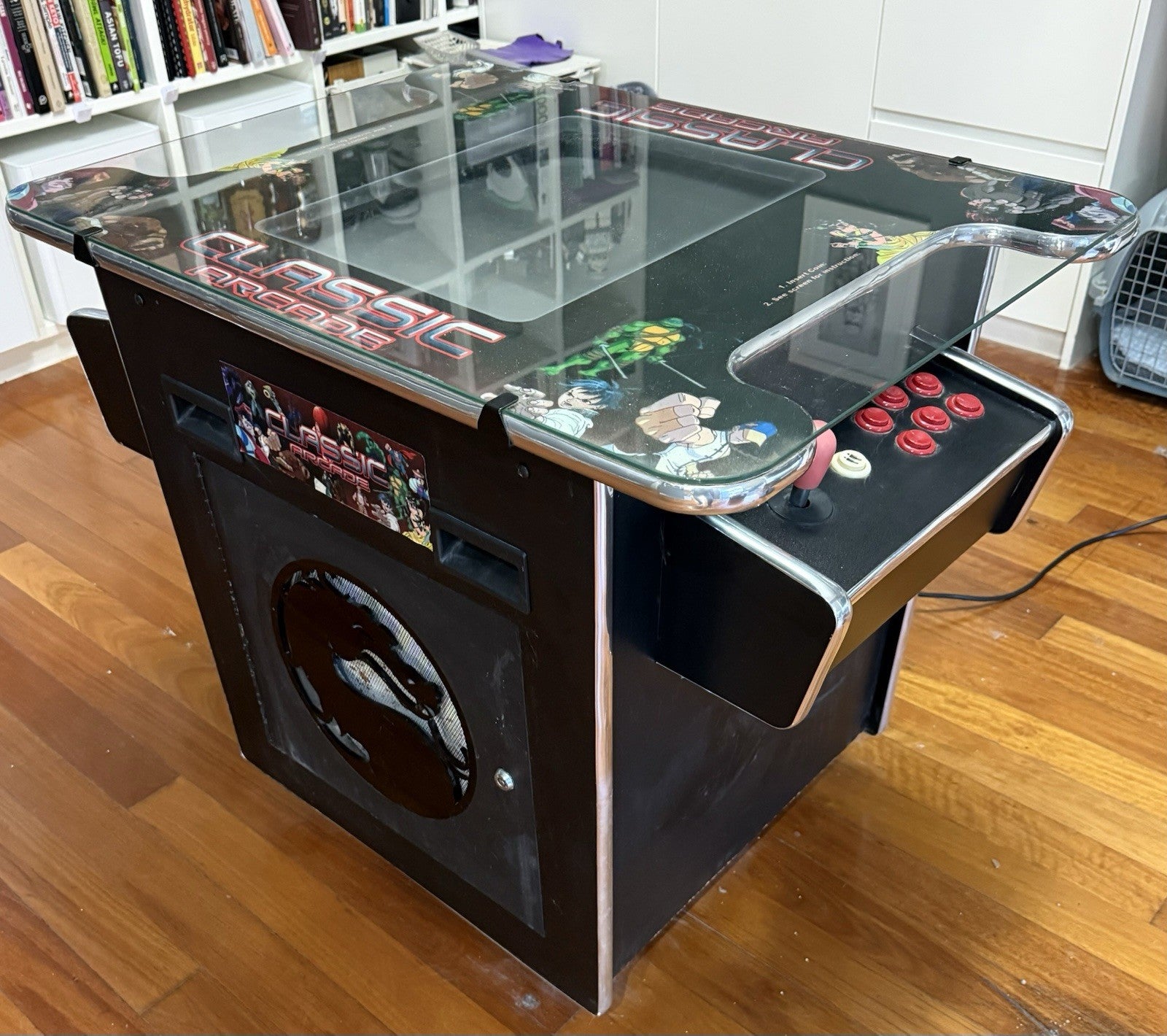 Double Dragon Arcade Cocktail Machine 1200 Games