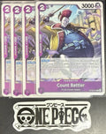 4x One Piece OP06-075 C Count Battler - English - Regular - Playset - NM/M