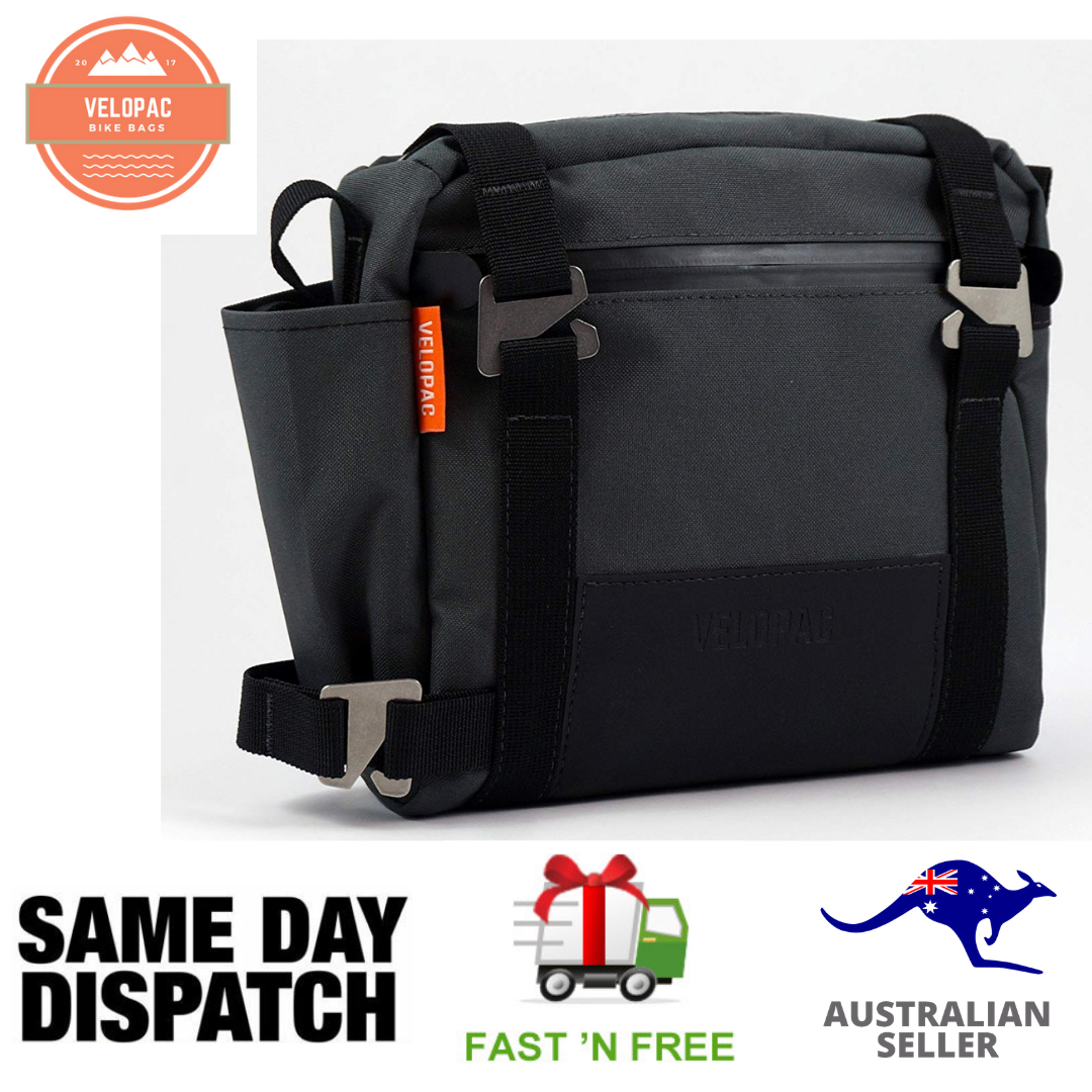 VELOPAC Pannier Bicycle Bag for Frame - Cycling - Bike - Shoulder Bag 4L-ECO BAG
