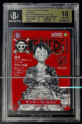 BGS 10 One Piece ST21-014 SR Monkey.D.Luffy - JP - Foil - Magazine Vol.20 Promo
