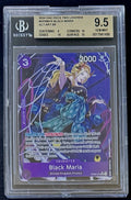 BGS 9.5 One Piece OP08-074 SR* Black Maria Alt Art - English -Two Legends-Graded