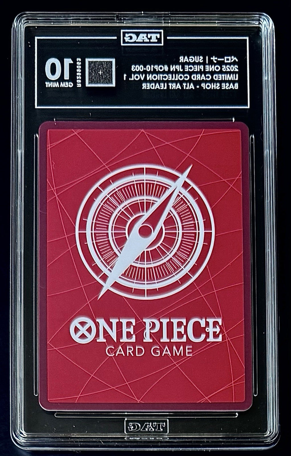 TAG 10 One Piece Base Shop OP10-003 L - Sugar - JP - Promo Card Collection