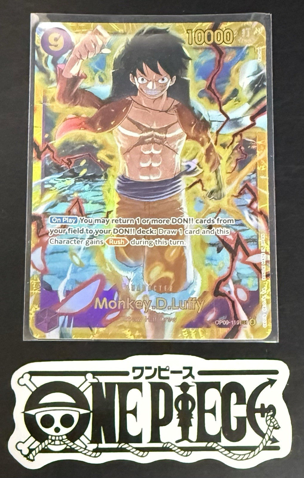One Piece OP09-119 SEC - Monkey.D.Luffy - EN - Foil - TCG - NM/M