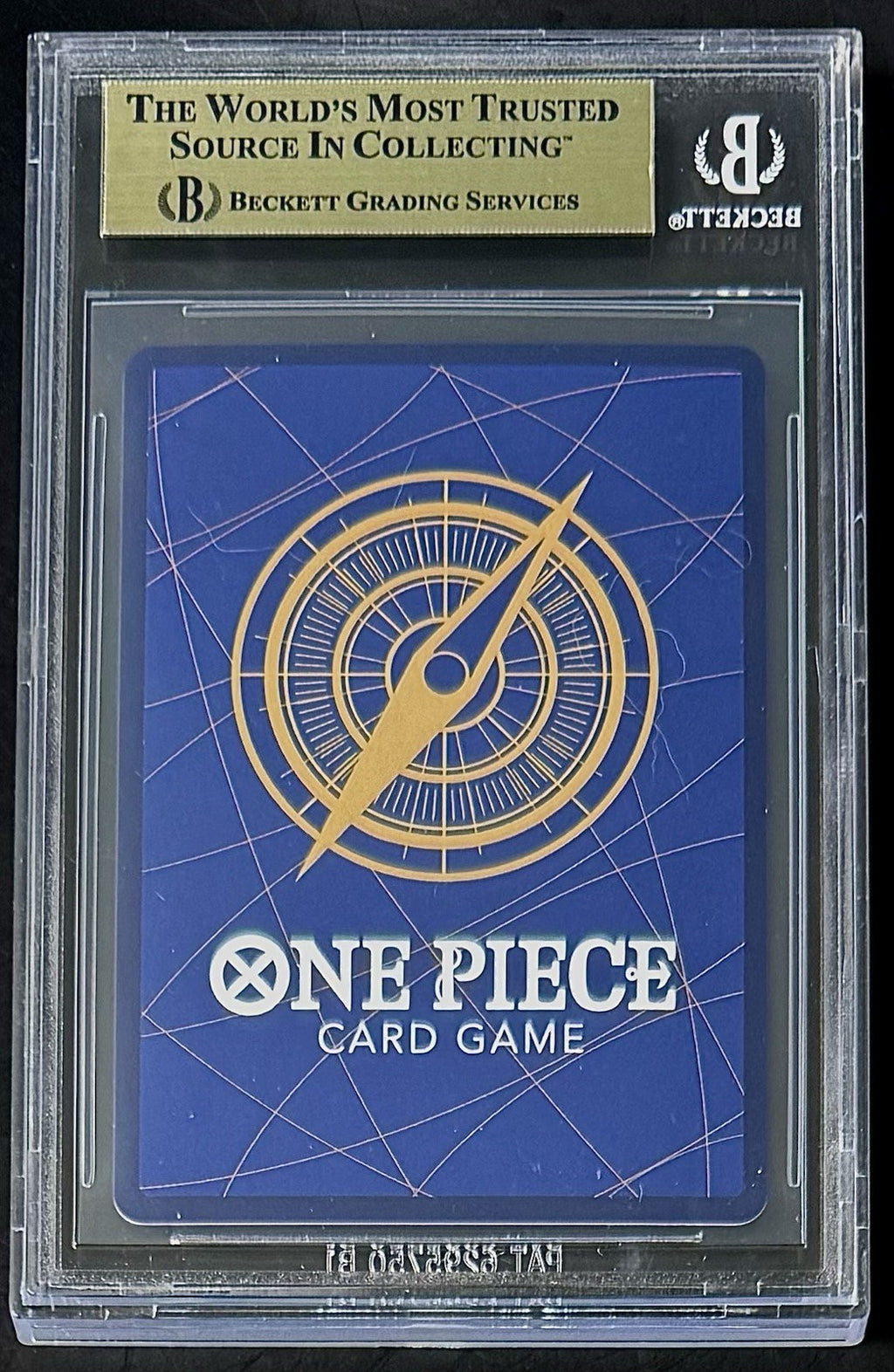 BGS 9.5 One Piece OP02-114 SR Borsalino - English - Paramount War - Graded