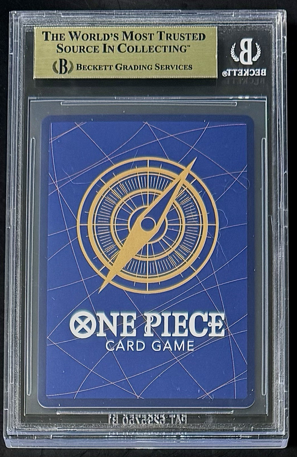 BGS 9.5 One Piece OP02-114 SR Borsalino - English - Paramount War - Graded