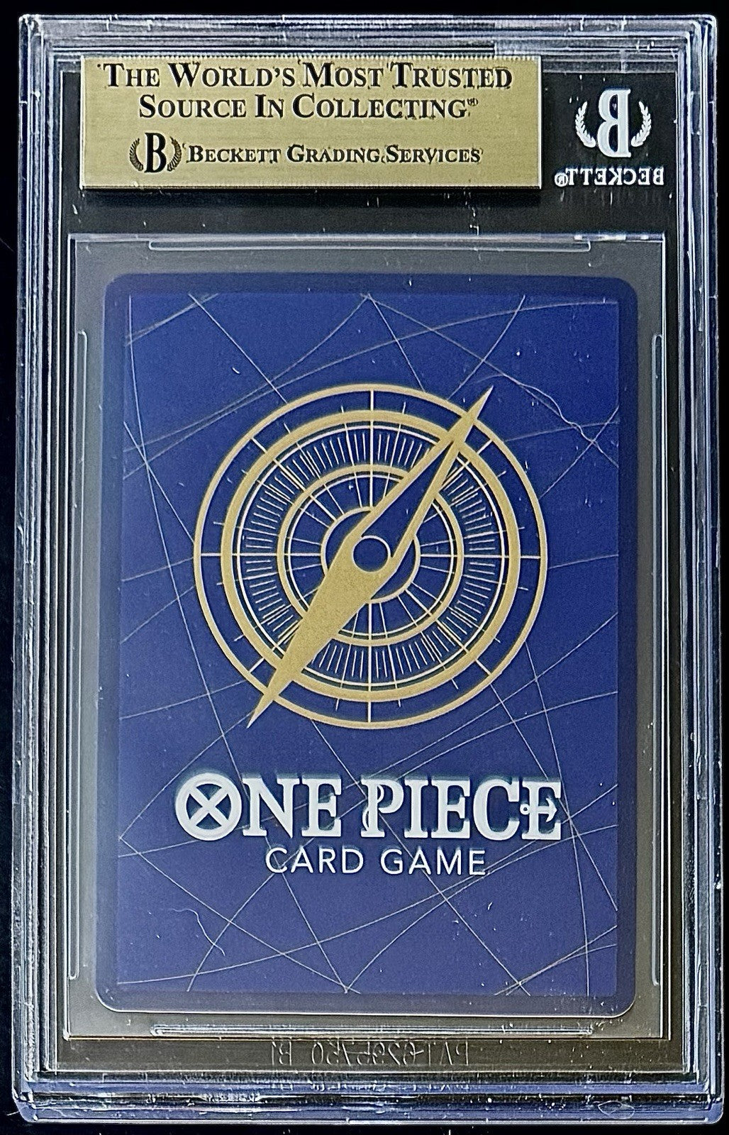 BGS 9.5 One Piece P-051 P - Shanks - EN - Foil - Premium Collection Live Action