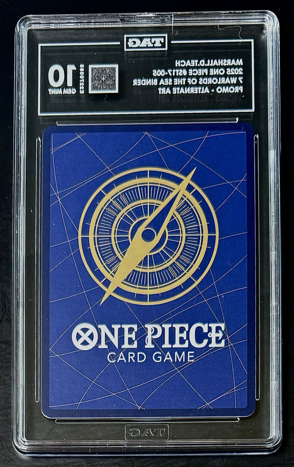 TAG 10 One Piece ST17-005 C Marshall.D.Teach - EN - Foil - Binder Set - Graded