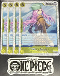 4 x One Piece P-085 P Jewelry Bonney - English - PRB02 Foil - Playset - NM/M