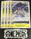 4x One Piece OP17-108 C - Charlotte Brulee - EN - Regular - Play Set - TCG -NM/M