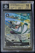BGS 10 One Piece OP11-092 SR* Helmeppo Alt Art - English - Foil - Graded