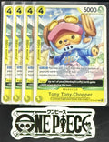 4x One Piece ST29-007 C Tony Tony.Chopper - ENG - Regular - Playset - TCG - NM/M
