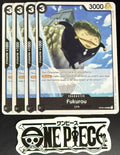 4x One Piece OP03-088 UC Fukurou - English - Regular - Playset - TCG - NM/M